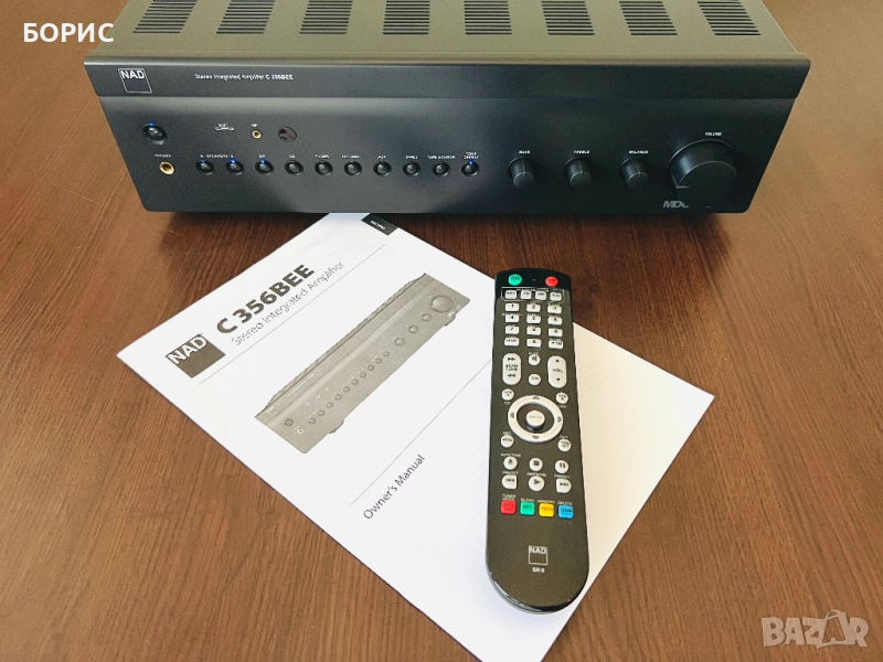 Усилвател NAD C 356BEE + DAC 2, снимка 1