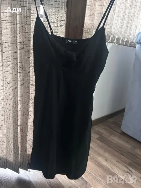 Черна лятна рокля, снимка 1