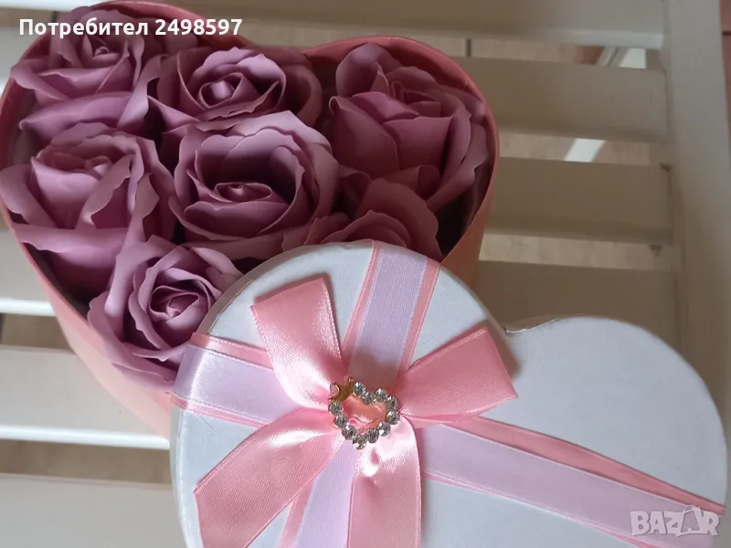 Луксозни кутии с рози, снимка 1
