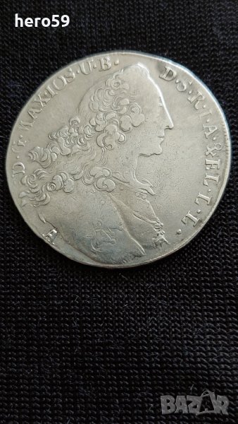 Монета 1 TALER Bavaria-1Талер Бавария 1771,сребърна монета, снимка 1