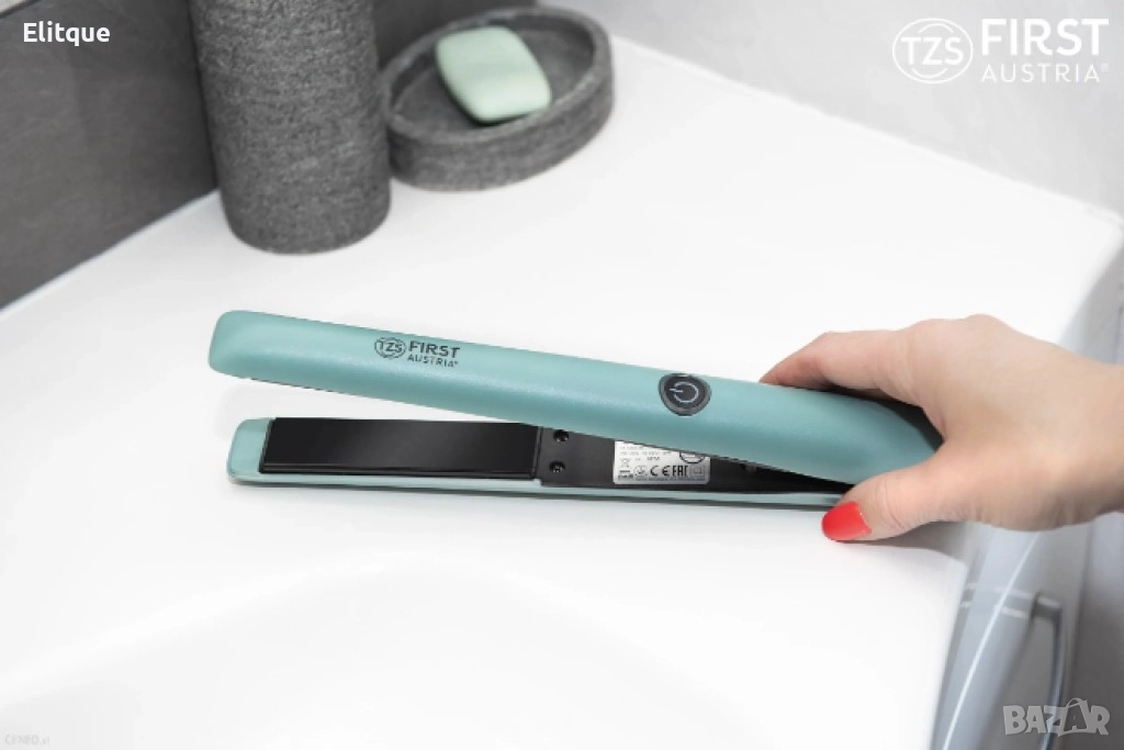 Преса за коса FIRST 5668 с керамични плочи и блокировка за движение, снимка 1