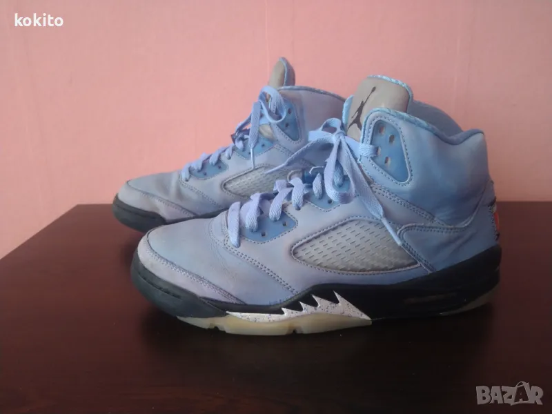 Nike Air Jordan 5 Retro Blue -  оригинални кецове номер 42, снимка 1