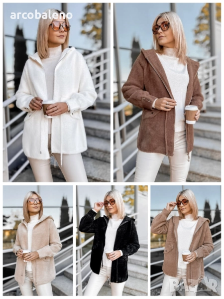 Дамско палто от алпака ORRIS, 5цвята , снимка 1