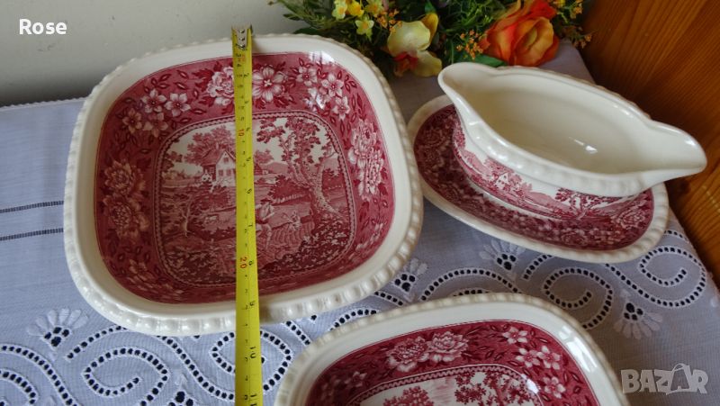 Villeroy & Boch Germany Rusticana red  Със забележки , снимка 1