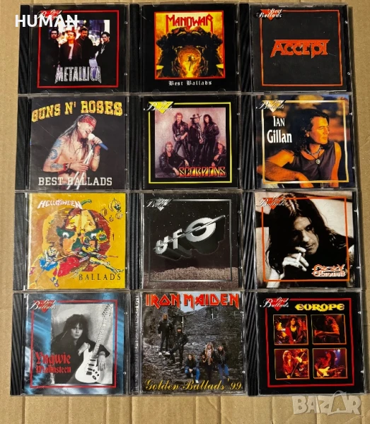 CD - Best Ballads 2 - Rock - Metal, снимка 1