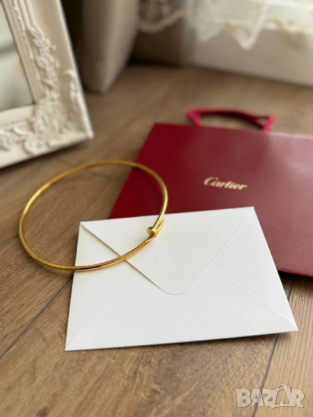 колие титан от стомана cartier , снимка 1