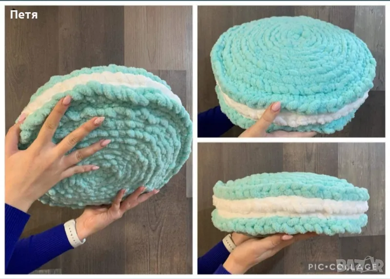 Възглавничка Френски макарон, снимка 1