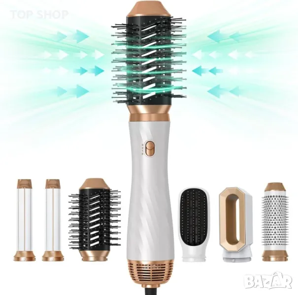 Четка- сешоар UKLISS 2023 6 в 1 Air Styler, снимка 1