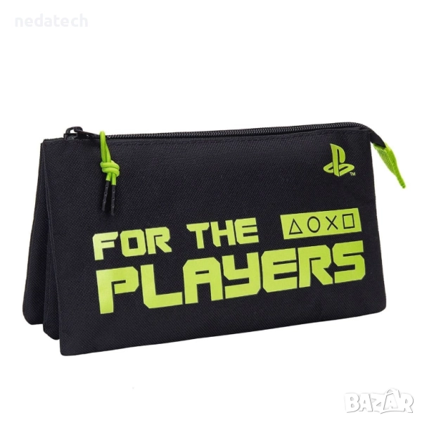Ученически несесер Playstation, 23x12см., снимка 1
