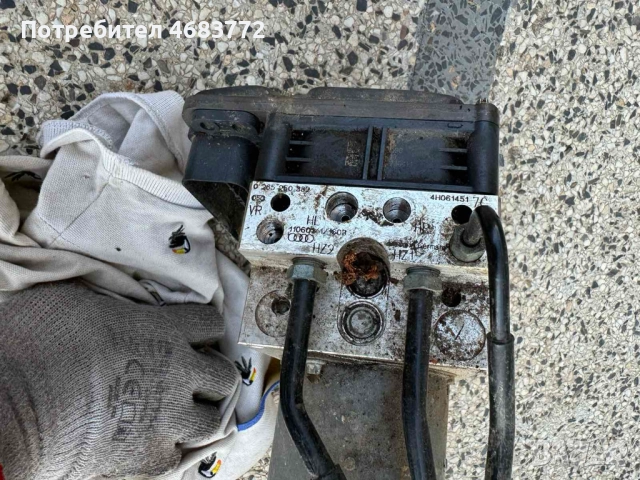 ABS помпа за ауди Audi A8 D4 H4 само за 500Eur. 4h0614517c 0265250389 4h0907379c, снимка 2 - Части - 52808780