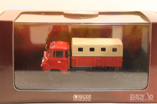 1/72 ATLAS  ROBUR РОБУР  КАМИОН ПОЖАРНА МОДЕЛ КОЛИЧКА, снимка 2 - Колекции - 54302947