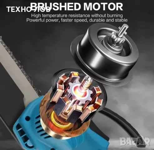 Акумулаторна резачка за дърва и клони с 2 литиевойонни батерии-48v с и 2 вериги

, снимка 9 - Други инструменти - 35953365