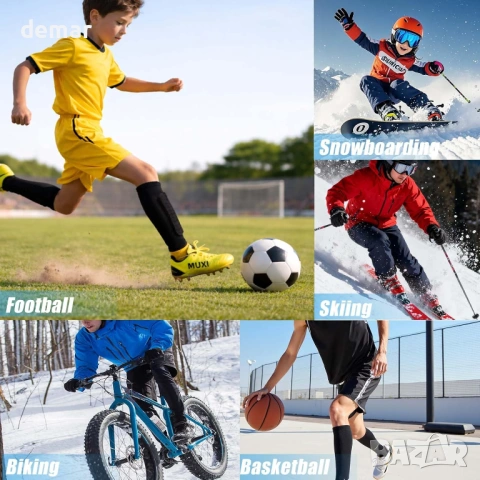 Протектори за пищяли за футбол за деца, младежи и възрастни, подплатени, 1 чифт, М, зелени, снимка 7 - Футбол - 53647967