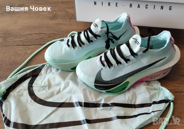 Nike Alphafly 3 Carbon номер 43 , снимка 6 - Маратонки - 54045257