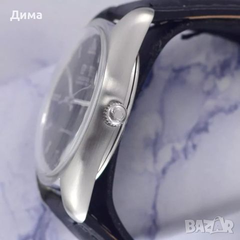 Omega Seamaster Автоматичен, Черен циферблат, 36 мм, Дата, 24 Камъка, снимка 13 - Мъжки - 46692811