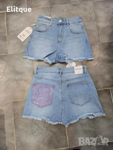 къси панталонки деним 