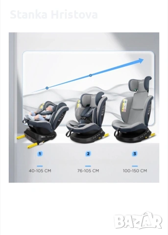 Детско столче за автомобил Reecle., снимка 3 - Столчета за кола и колело - 53497759