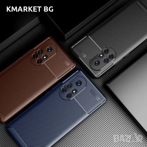 Huawei nova 8 Pro 5G Удароустойчив Carbon Fiber Калъф и Протектор, снимка 1 - Калъфи, кейсове - 49433998