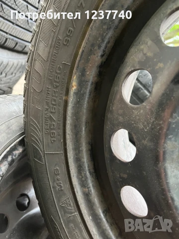 Гуми с джанти за vw sharan/touran R16C, снимка 2 - Аксесоари и консумативи - 50685585