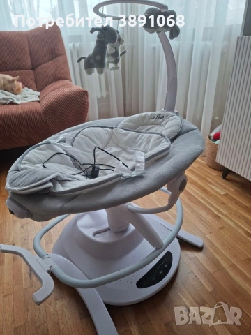 Електрическа бебешка люлка Cangaroo, снимка 3 - Детски люлки - 53579000