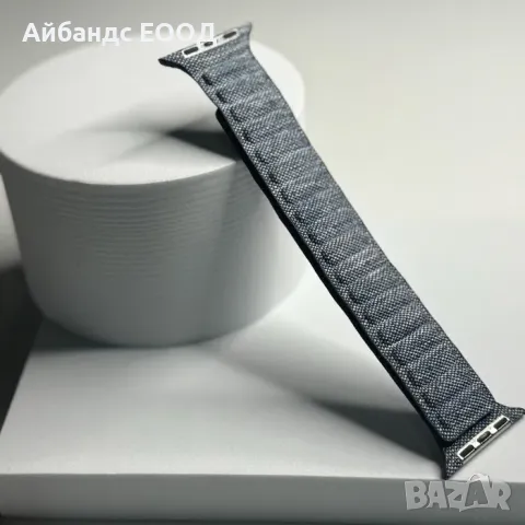 Denim дънкови каишки за Apple Watch ULTRA/SE/10/9/8/7/6/5/4/3, снимка 7 - Каишки за часовници - 49408006