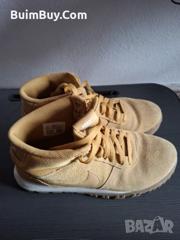 Оригинални мъжки обувки Nike – кафяви, снимка 2 - Маратонки - 53485406