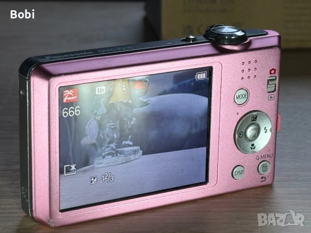 Panasonic Lumix DMC-FS16 + 2 батерии + зарядно + SD карта, снимка 16 - Фотоапарати - 54004829