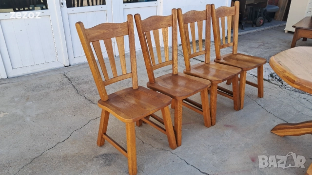 Маса и столове  масив, снимка 4 - Маси - 52601004