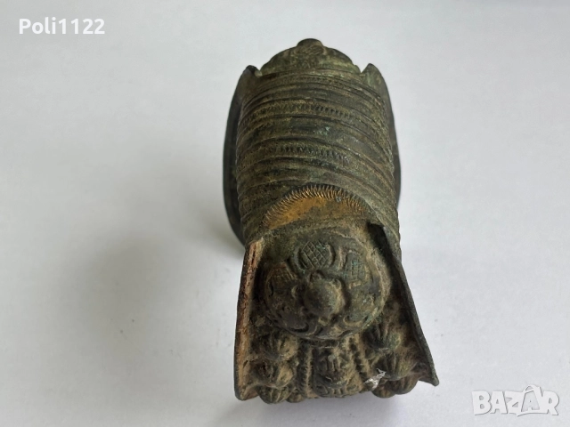 Възрожденска гривна рогатка, снимка 4 - Антикварни и старинни предмети - 51745409