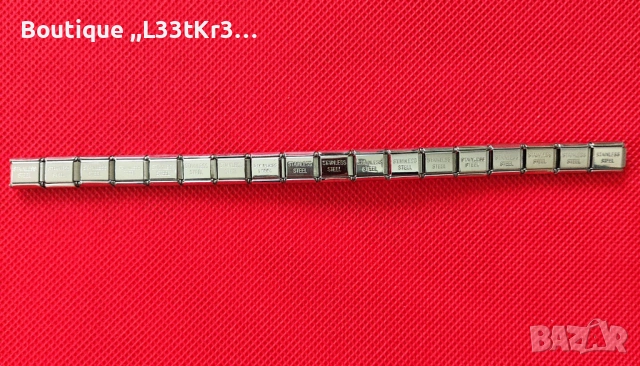 Елегантна дамска гривна от неръждаема стомана, Nomination style, снимка 8 - Гривни - 53438645