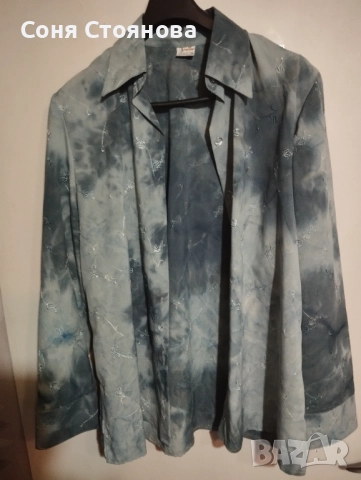 Блузи 52 размер -коприна , снимка 5 - Тениски - 51553728