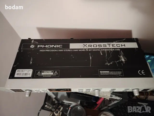 Phonic Xross Tech i7200 Digital Crossover, снимка 6 - Ресийвъри, усилватели, смесителни пултове - 50001737