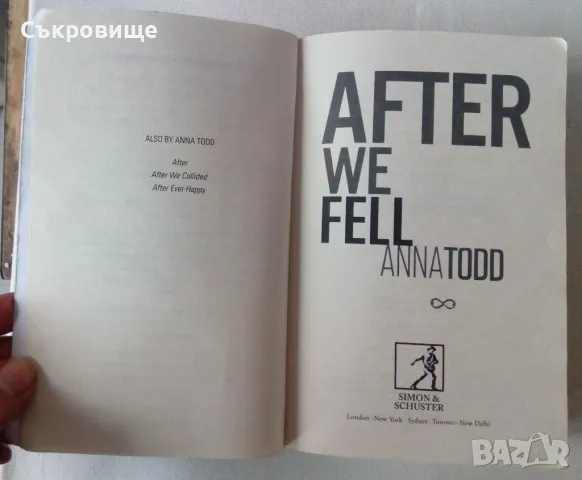 Anna Todd - After We Fell - Анна Тод - След падането - на английски, снимка 4 - Художествена литература - 47697695