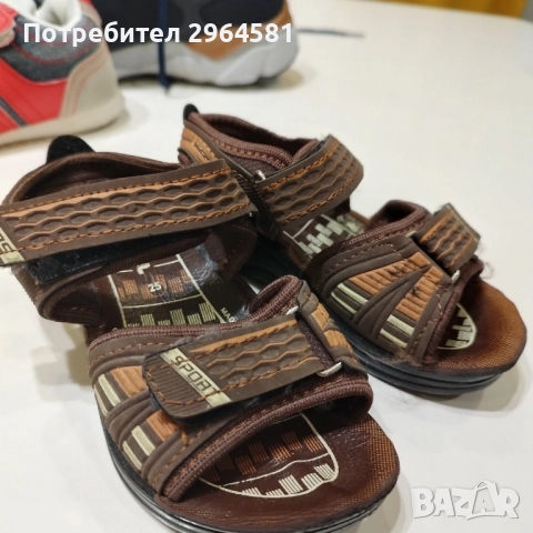 ЛОТ детски сандали за момче номер 25 , снимка 2 - Детски сандали и чехли - 51925649