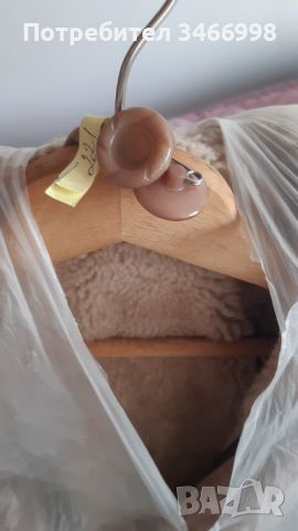 Дамски кожух от агнешка кожа XS/34, снимка 4 - Палта, манта - 45074201