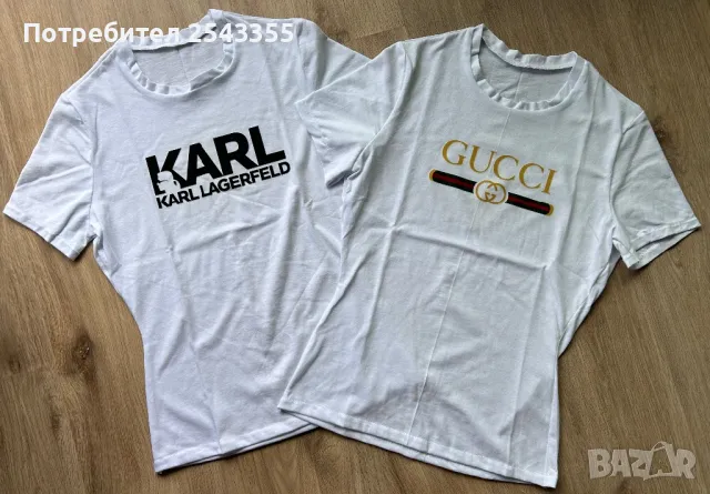 Дамска тениска Gucci / Karl Lagerfeld, снимка 1 - Тениски - 47096595