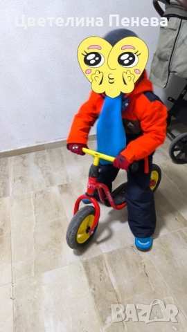 Баланс колело PUKY LR M червено 2+, снимка 3 - Велосипеди - 52950415