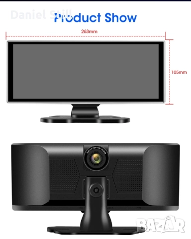 11.26" Carplay и Android Auto Навигация Видеорегистратор 4К , снимка 3 - Аксесоари и консумативи - 52466064