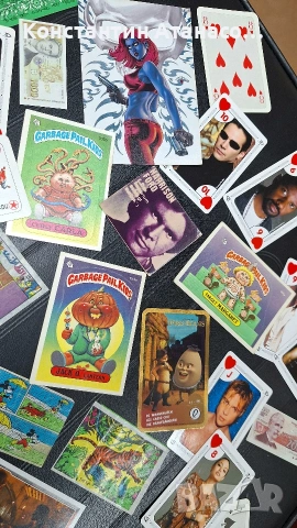 Стари картинки и стикери от дъвки,карти и картички, снимка 5 - Колекции - 53890335