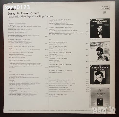 Enrico Caruso – Das Grosse Caruso Album 2LP, снимка 2 - Грамофонни плочи - 45323847