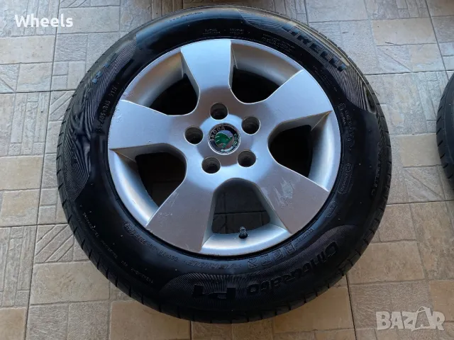 15" 5x112 Skoda Original, снимка 5 - Гуми и джанти - 48782979