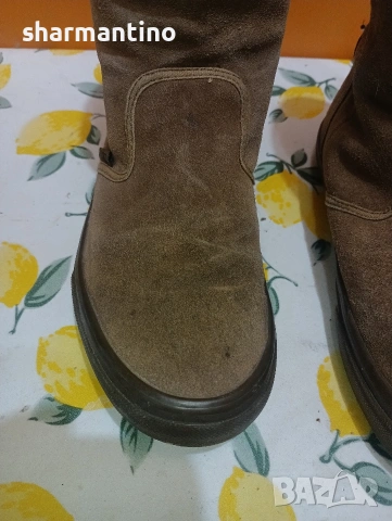 Vans ботуши N 38,5 кожени , снимка 4 - Дамски ботуши - 53375494