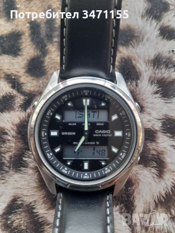 Casio WVA M240D.Автоматично сверяем чрез радиосигнал, снимка 6 - Мъжки - 46627917