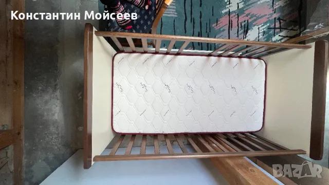 Детско креватче, снимка 5 - Мебели за детската стая - 49909380