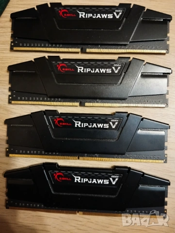 Геймърски комплект DDR4 32Gb (4 x 8Gb) 3200MHz G.Skill Ripjaws 
