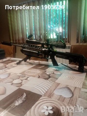 Въздушна пушка FX IMPACT M3 Sniper - Black CAL. 6,35 mm 