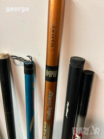 7 броя въдици с калъф и рибарски стол, снимка 5 - Въдици - 54206511