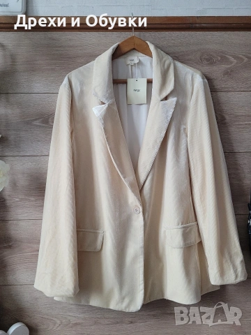 Ново сако блейзър в цвят шампанско 