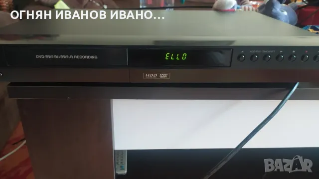 LG RH255 DVD HDD Recorder Player 80GB, снимка 1 - Плейъри, домашно кино, прожектори - 47018199