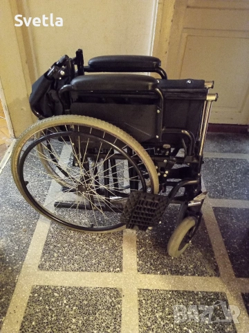 Сгъваема инвалидна количка, снимка 4 - Инвалидни колички - 53322981